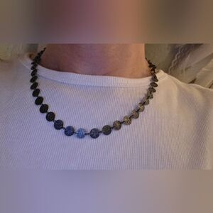 Edgy Grunge, Alternative Aesthetic, Dark Industrial, Bold Links Necklace